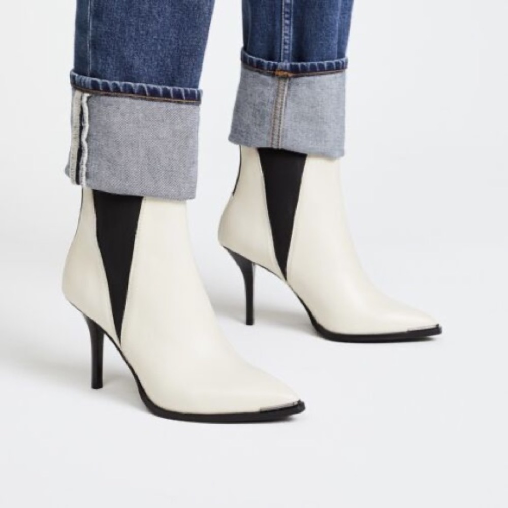 acne studios jemma boot white size 38